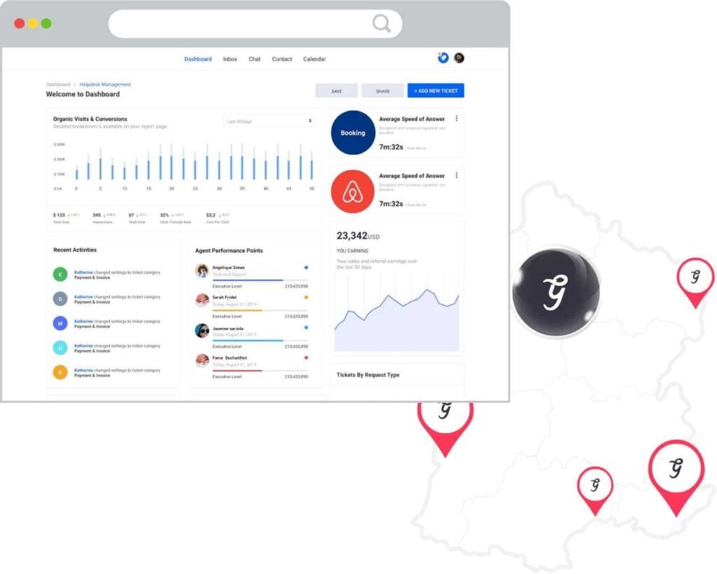 Location courte durée : maximisez vos revenus avec une gestion transparente et professionnelle. Confiez la gestion de vos biens à une équipe réactive et attentive, pour un accueil chaleureux et un suivi sans souci des voyageurs. Profitez d'une tarification dynamique pour optimiser vos revenus sur les plateformes populaires